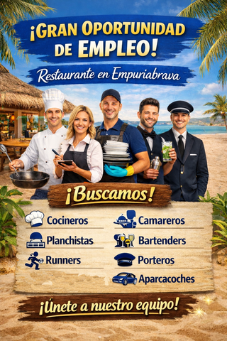 TEMPORADA 2026 - RESTAURANTE EMPURIABRAVA