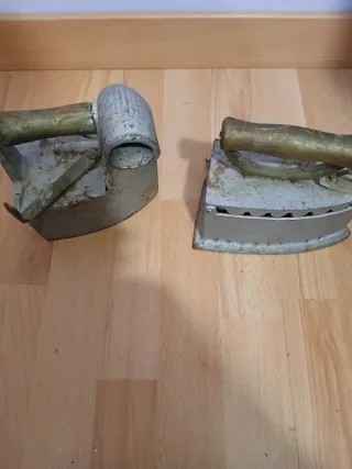 Planchas antiguas de metal