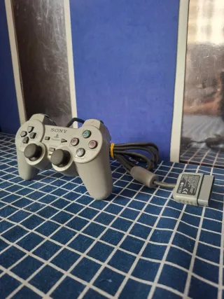 Controller originale PS1 con joystick ufficiale