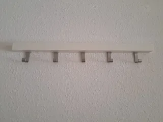 Colgador TJUSIG Ikea Blanco