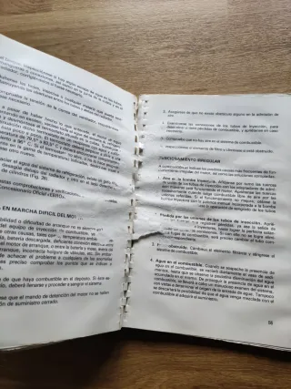 Manual Jeep EBRO Comando HD Motor Ibérica