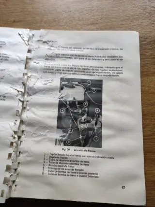 Manual Jeep EBRO Comando HD Motor Ibérica