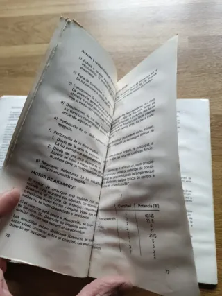 Manual Jeep EBRO Comando HD Motor Ibérica