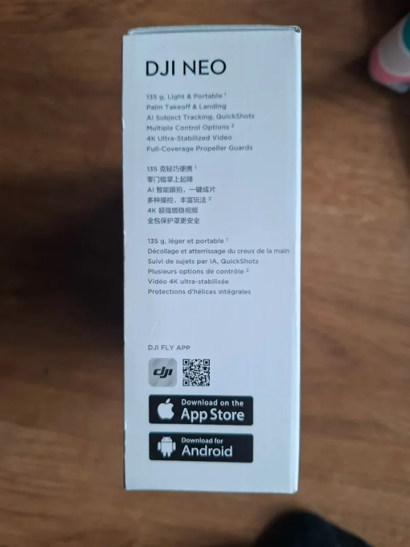 DJI Neo NUEVO sin uso + batería | 4K | 175€ NO neg afbeelding 5