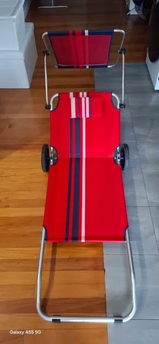 Hamaca de playa plegable