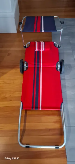 Hamaca de playa plegable