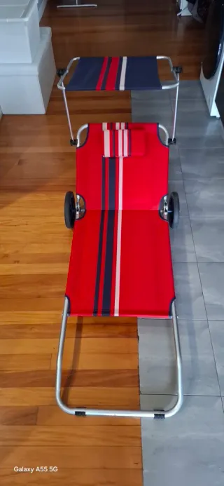 Hamaca de playa plegable