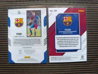Lote 6 Cromos/ Cards Pedri FC Barcelona