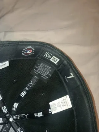 Gorra New Era Yankees Negra Talla 7