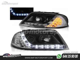 FAROS DELANTEROS LUZ DIURNA LED PARA VOLKSWAGEN PASSAT 3BG 2000-2005