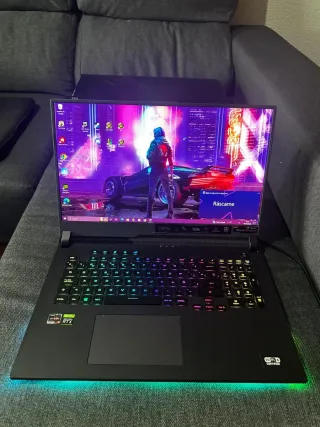 Portátil Asus ROG Strix Negro/Rojo