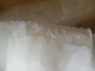 Cancán traje comunión blanco