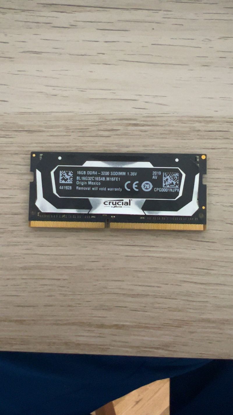 Memoria RAM DDR4 Crucial Ballistix 32GB 3200MHz afbeelding 2