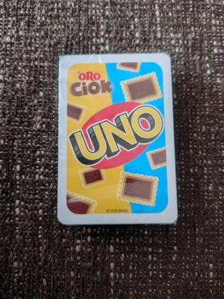 UNO Oro Ciok Carte Edizione Limitata