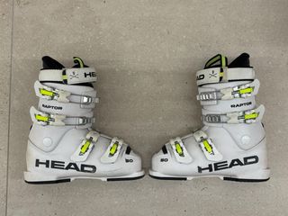 Esquís XT TEAM 110, botas Head,  palos 80, casco.