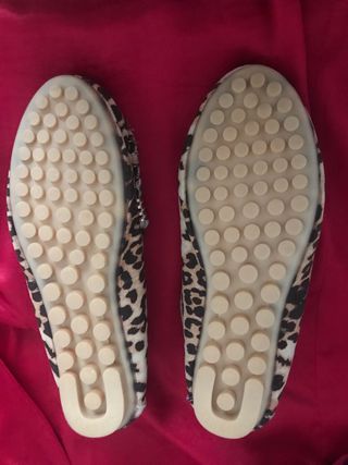 Zapatos Mocasines Mujer Animal Print