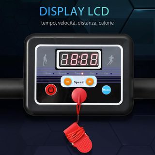 Cinta de Correr Eléctrica Plegable, Cinta de Correr Eléctrica Portátil 1.25HP Con Pantalla LCD, Velocidad 1-10 Km/H, Ruedas, Entrenamiento para Casa, Oficina, Gimnasio, Negro y Gris