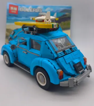 VOLKSWAGEN BEETLE COMPATIBLE CON LEGO 10252 1167 p