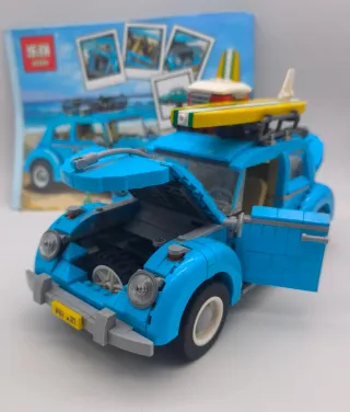 VOLKSWAGEN BEETLE COMPATIBLE CON LEGO 10252 1167 p