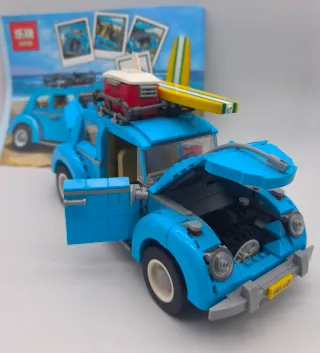 VOLKSWAGEN BEETLE COMPATIBLE CON LEGO 10252 1167 p