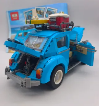 VOLKSWAGEN BEETLE COMPATIBLE CON LEGO 10252 1167 p
