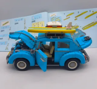 VOLKSWAGEN BEETLE COMPATIBLE CON LEGO 10252 1167 p