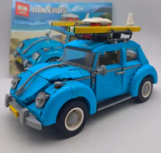 VOLKSWAGEN BEETLE COMPATIBLE CON LEGO 10252 1167 p