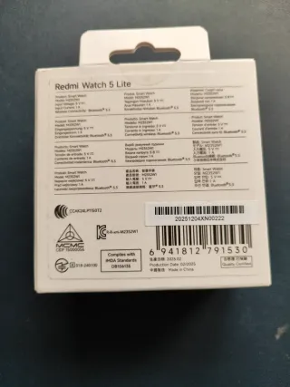 Xiaomi Redmi Watch 5 Lite Negro