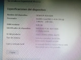 PC  ordenador Lenovo H50-50 Tiny 10