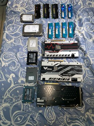 Componentes PC: Tarjetas Gráficas, SSD, RAM