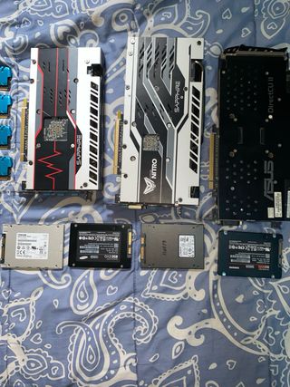 Componentes PC: Tarjetas Gráficas, SSD, RAM
