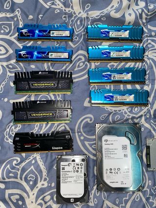 Componentes PC: Tarjetas Gráficas, SSD, RAM