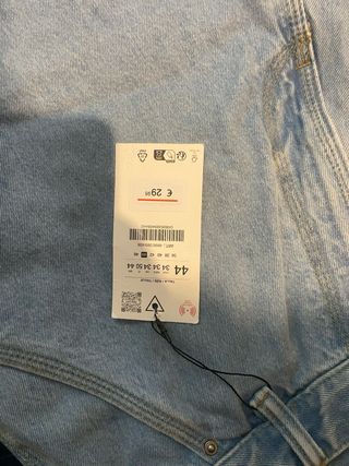 Pantalones cortos vaqueros Zara