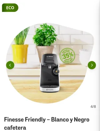 Cafetera Bosch Tassimo Finesse .Nueva