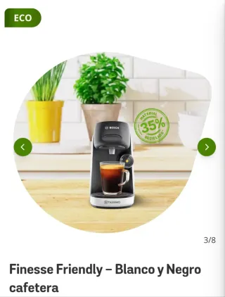 Cafetera Bosch Tassimo Finesse .Nueva