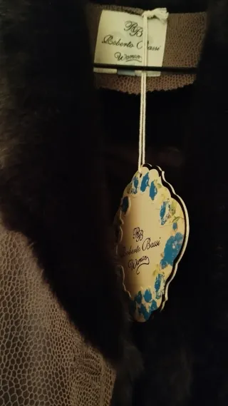 CON ETIQUETA Chaquetón ROBERTO BASSI