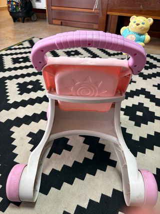 Correpasillos Fisher-Price rosa