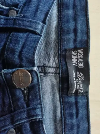 Pantalón vaquero azul skinny