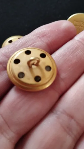 Bottoni Valentino vintage oro