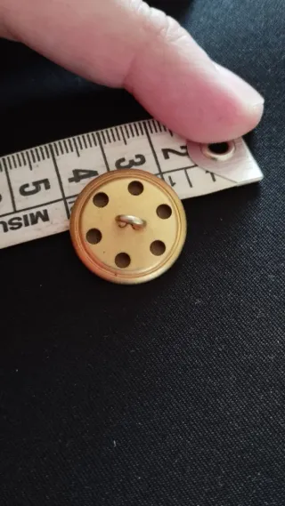 Bottoni Valentino vintage oro