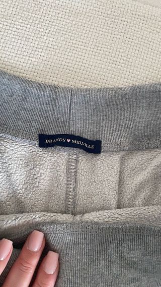 Pantalón gris Brandy Melville talla única