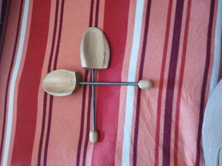 Hormas de madera para calzado (2 unidades)