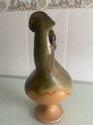 Botijo Gallo Cerámica Piqueras Vintage