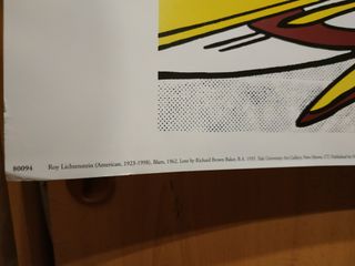 Lámina Arte Roy Lichtenstein