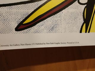 Lámina Arte Roy Lichtenstein