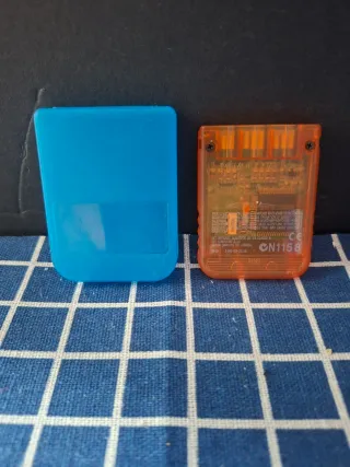 PS1 ORIGINAL MEMORY CARD +FUNDA