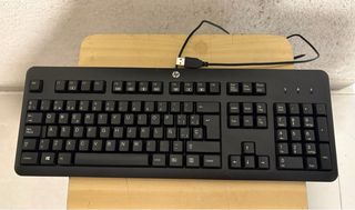 Teclado HP USB KB57211 Negro