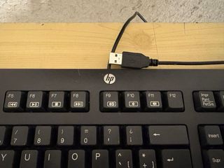 Teclado HP USB KB57211 Negro