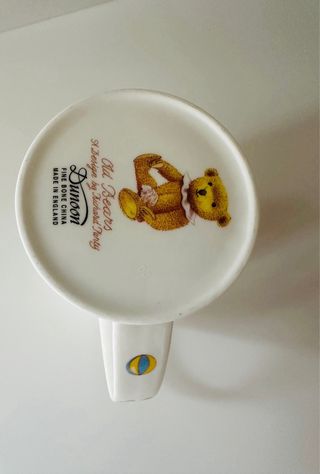 Taza Dunoon Porcelana Inglesa Oso