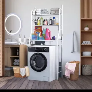 Scaffale Lavatrice Mobile sopra lavatrice bagno